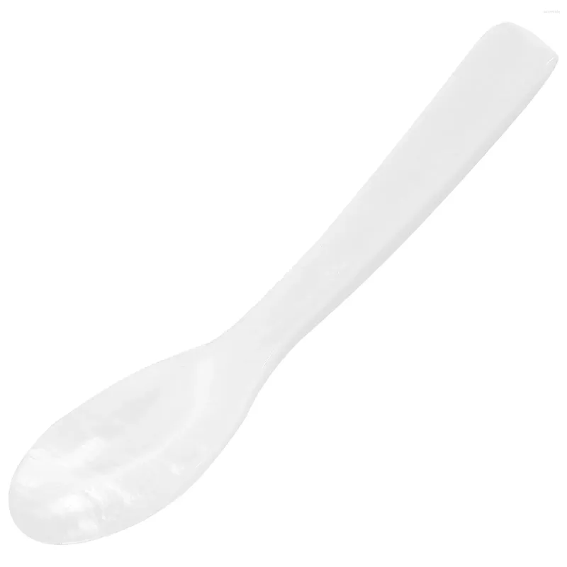 Spoons Natural Shell Spoon Caviar For Kitchen Soup Dessert Dinner Restaurant Clear
