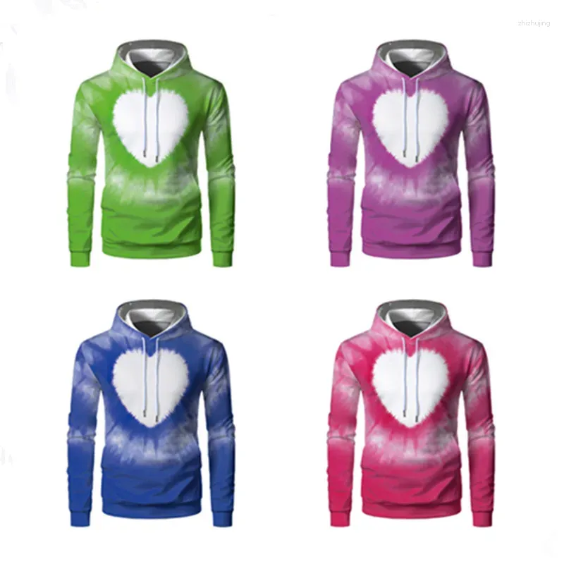 Kobiet bluzy wiosna jesienna sublimacja pusta pullover z kapturem swobodna odzież sportowa mężczyźni kobiety Dziecko długi rękaw do niestandardowego logo