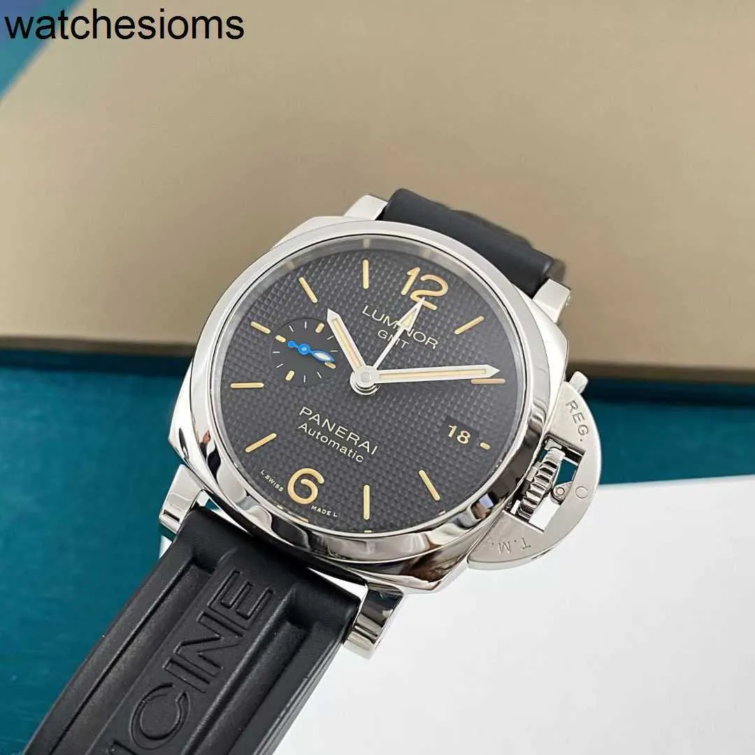 機械式パンラス腕時計豪華な時計98 42mm限定カレンダーPAM01535自動メンズ防水フルステンレス鋼高品質