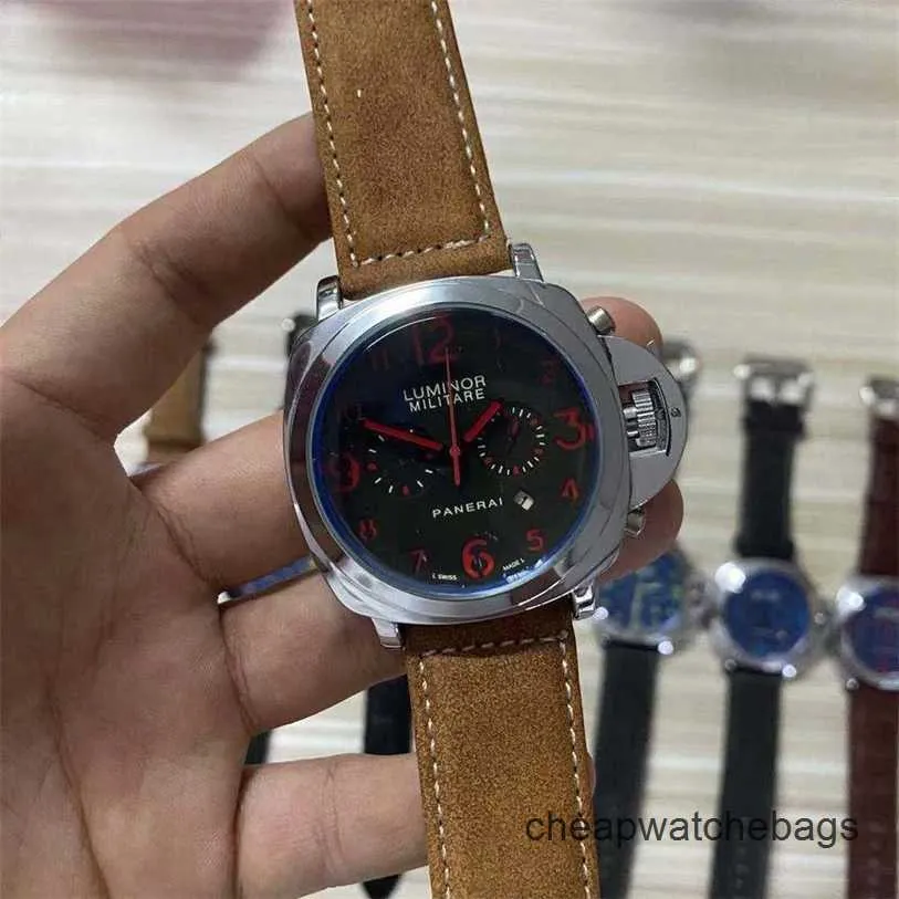 Orologio Swiss Made Panerai Orologi sportivi PANERAISS Orologio sommergibile Uupn Orologio da polso alla moda da uomo Marchio Italia Orologi da polso sportivi Automatico impermeabile Full Stainl