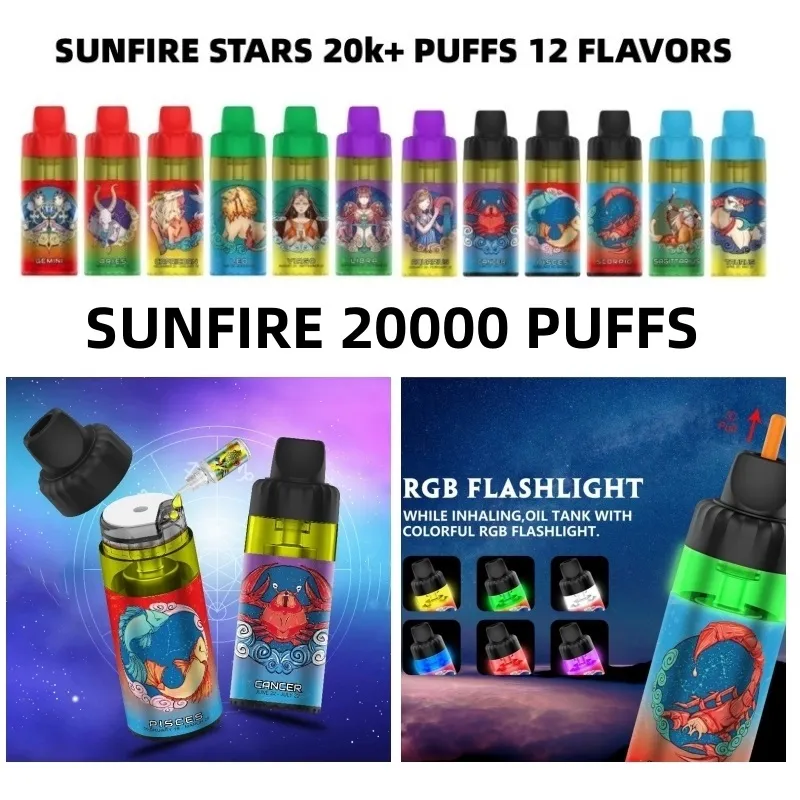 Europa Dubai DTL Shisha Disposable 20000 Puffs 600mAh Oplaadbare batterijvape met 3 keer 20 ml 30 ml E-vloeistof Refilleerbaar Design Vapes Kit Big Smoke Puffs 15K 20K 30K 30K