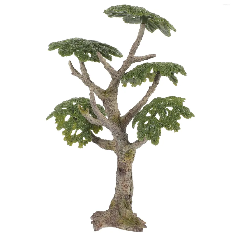 Fiori decorativi in miniatura modello di albero tavolo di sabbia simulazione paesaggio ornamento Banian