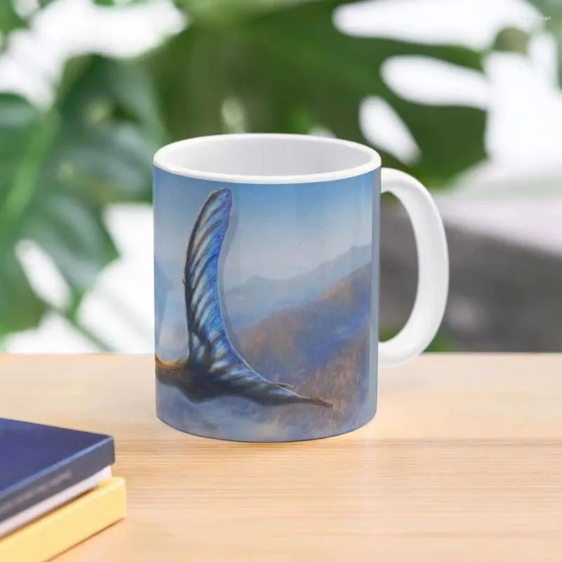 Tazze Quetzalcoatlus Northropi Tazza da caffè restaurata Regali personalizzati Tazze Kawaii grandi