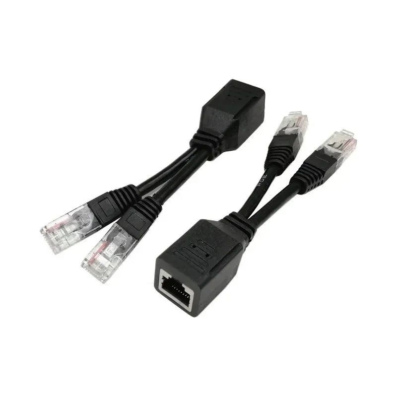 DHgate.com:2-Pack RJ45 Splitter Combiner UPOE Cable Kit: Passive PoE ...