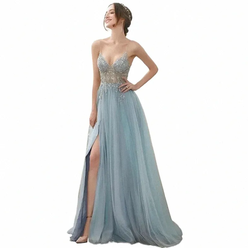 LG luxe soirée Dres pour jour et nuit fête bal Dr robe de mariée robes élégantes formelle demande appropriée Ocn femmes F1dF #