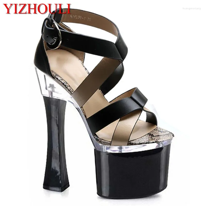 Dance Shoes Special Offers Root Party Stage 17-18 Cm Sexy High Heels Model Banquet Pole Dancing Performance