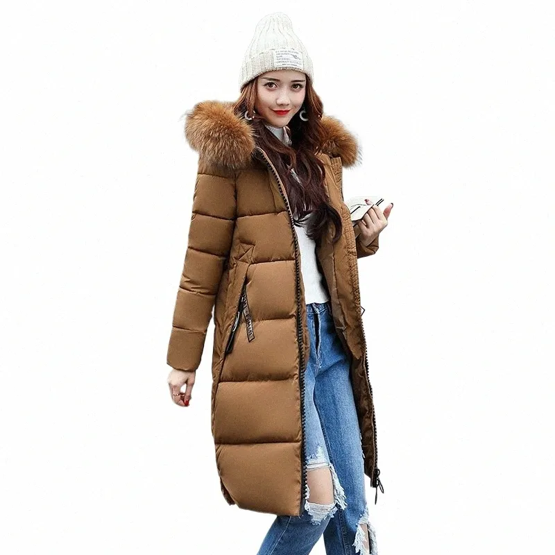 Parkas Frauen Winter Fi X-Lg Cott Parkas Frau Winter Jacke Frauen Mäntel für Frauen Wr Mit Kapuze Winter Kleidung p1RG #