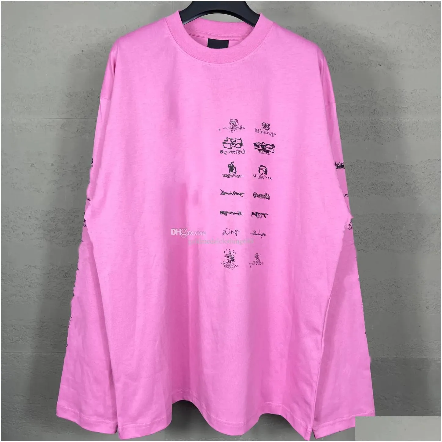 woman sweaters designer sweaters sweatshirts designer pullover sweater bouterwear outdoor fashionable letter sportswear casual couple clothing White Pink