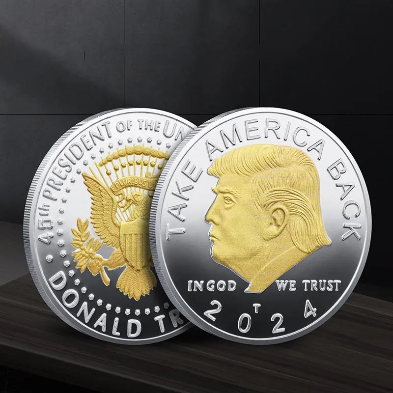 2024 TRUMP &quot;We&#39;ll Be Back&quot; 銀貨　1000枚発行！ 2024 TRUMP 
