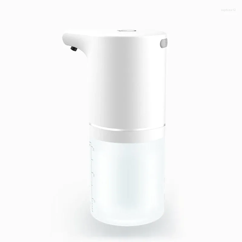 Flytande tvåldispenser ir sensor abs handsfree touchless skummande skum tvätt smart hand för kök handtvättmaskin 350 ml mini