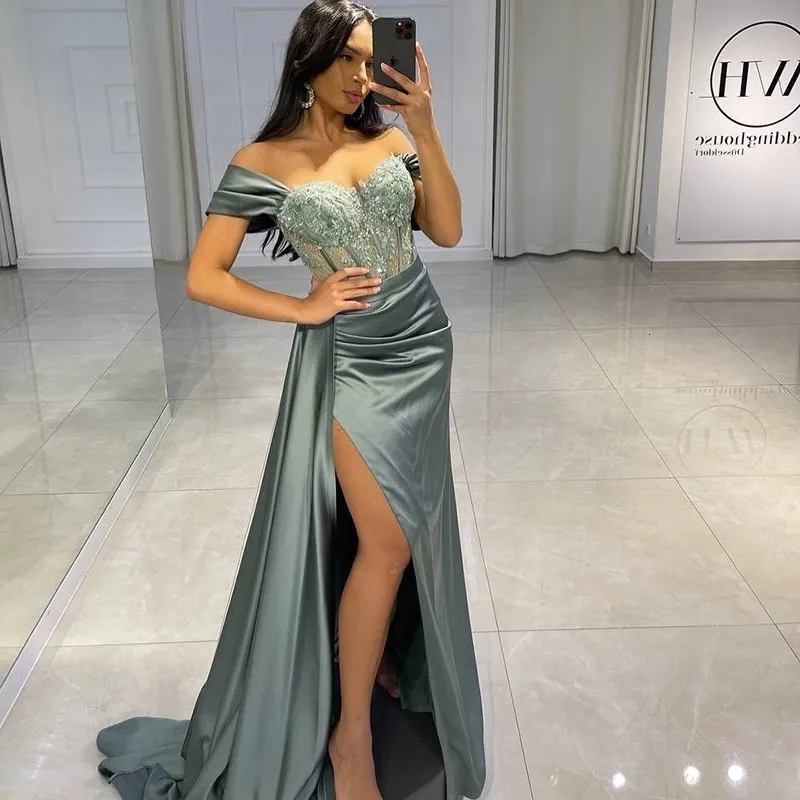 Thinyfull Sexy Prom Evening Dresses Long Off The... From Huafei01, $67.61 |  DHgate.Com