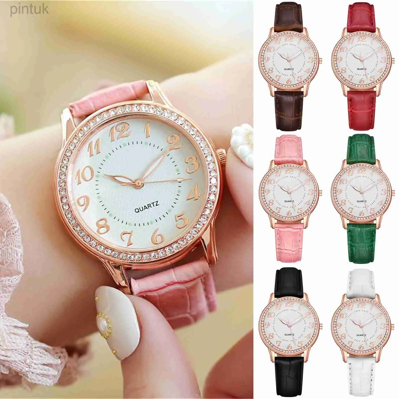 Relógios de pulso relógios para mulher delicado principesco quartzo relógios de pulso feminino relógio de quartzo preciso quartzo relógios de pulso de quartzo 24329