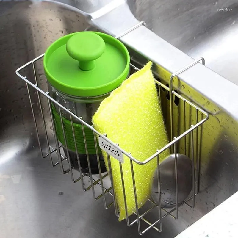 Zlewozmywak do przechowywania w kuchni stojak na wodę czysta gąbka osuszająca uchwyt na mydło w łazience drenażowy ręcznik