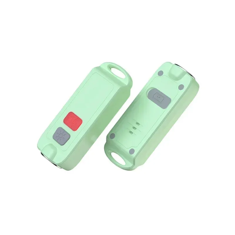 130dB Self Defense Alarm Keychain Mini USB Rechargeable Emergency Flashlight Personal Alarm Keychain With Led Light For Women