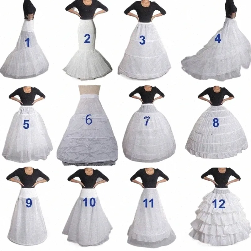 petticoat Crinoline Slips Hoop Skirt Vintage Underskirt for Gown Dr V8KW#