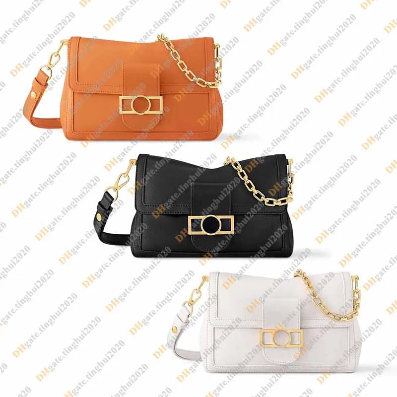 Dames mode décontracté Design Luxury Dauphine Soft Mm Sac à bornes à bornes croisés Crossbodybag Top Mirror Quality M25209 M25050 M25048