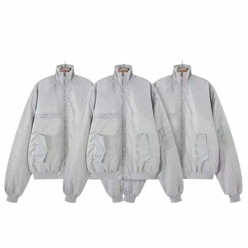 Nieuwe Hip Hop Grailz Terug Borduren Puffer Jas Parka Voor Mannen Vrouwen Zware Stof Multi Pocket Dikker Down Jassen Z0DI #