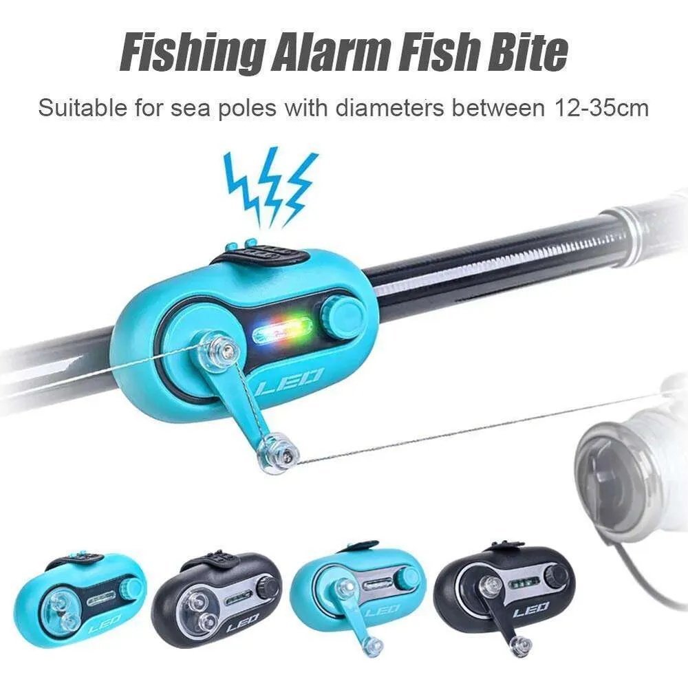 Indicateur de poisson Portable, 1 pièce, alarme sonore, détection de morsure sensible, accessoire de pêche