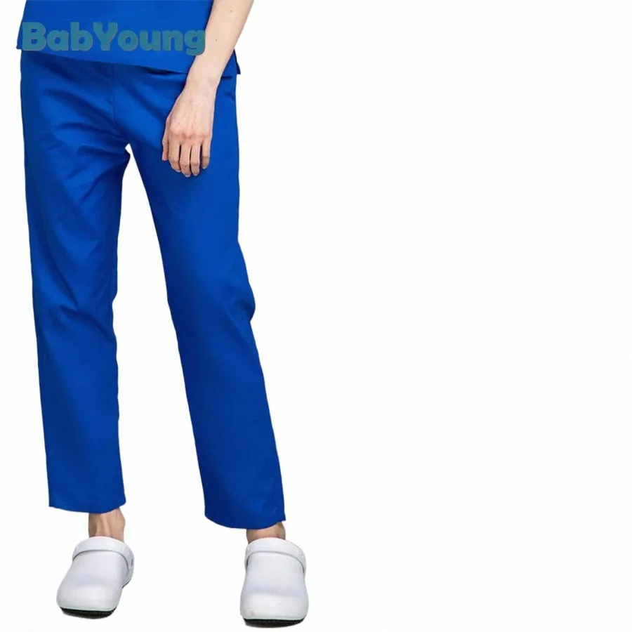 Clinique dentaire soins infirmiers gommages pantalons multicolores uniformes d'infirmière bas 3 poches pantalon de travail toilettage pour animaux de compagnie pantalons chirurgicaux pour femmes 8722 #