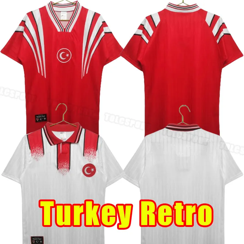 Maglia da calcio retrò 1990 della Turchia Club Set completo Maglia da calcio Squadra nazionale Burak Kenan Karaman Hakan Calhanoglu Zeki Celik Sukur Ozan Kabak Yusuf Yazici Maglia da calcio Turquia