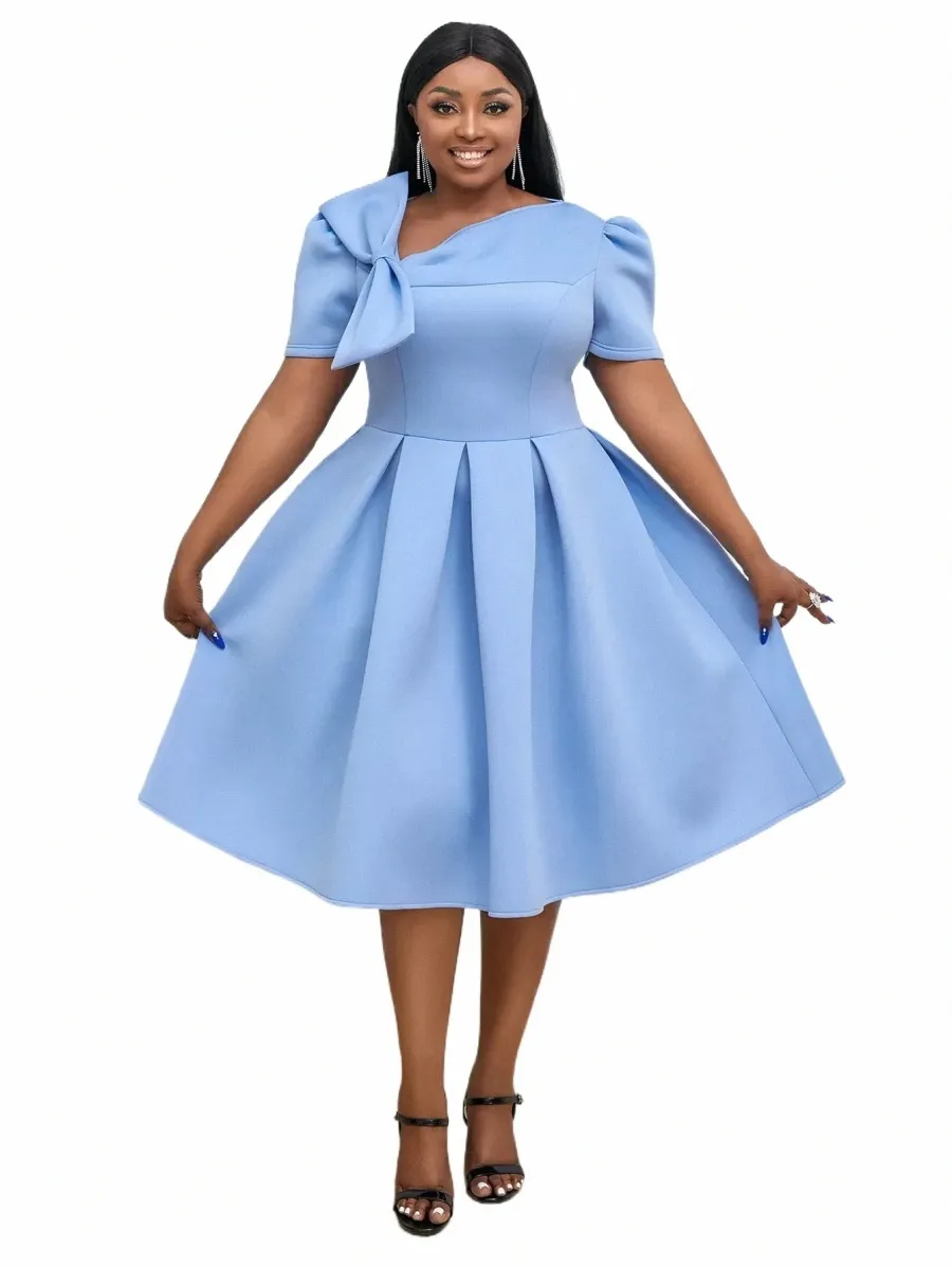 Mini Dress Women's Plus Size Fit And Flare Dresses Elegant