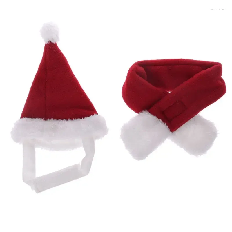 Odzież dla psa kostium zwierzaków Część Czerwona Tricorne zabawne Santa Hat Party Cosplay Dressoria