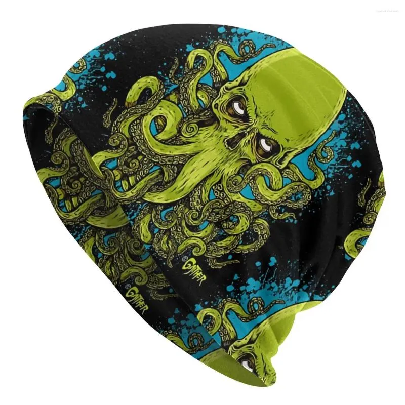 Berets Great Old One Thin Skullies Beanies Outdoor Caps For Men Women Cthulhu Mythos Ski Bonnet Hats