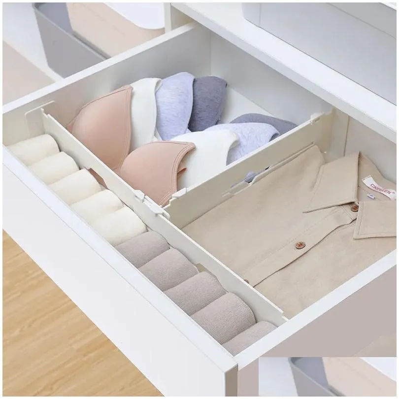 Andere Home Storage Organisation Ders Einstellbarer Kunststoff Der Separator Divider Partition Organizer Unterwäsche Socken Teleskopschindel Otfkc