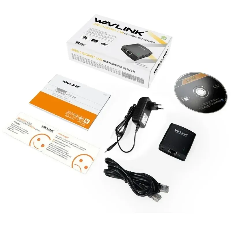 USB 2.0 LRP 인쇄 서버 공유 LAN 이더넷 네트워킹 프린터 전원 어댑터 USB 허브 100MBPS 네트워크 인쇄 서버