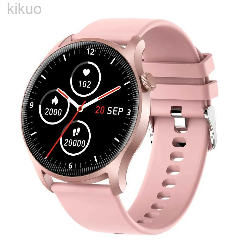 Montres-bracelets femmes Bluetooth montre intelligente IP67 étanche IPS plein écran tactile Fitness Tracker hommes horloge Sport Smartwatch pour Android IOS 24329