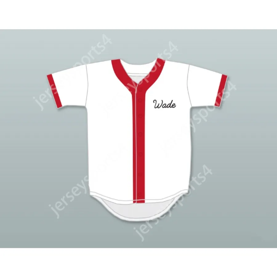 WADE BOGGS 26 SPRINGFIELD NUCLEAR PLANTA DE SOFTBOL EQUIPE DE BEISEBOL JERSEY Top costurado