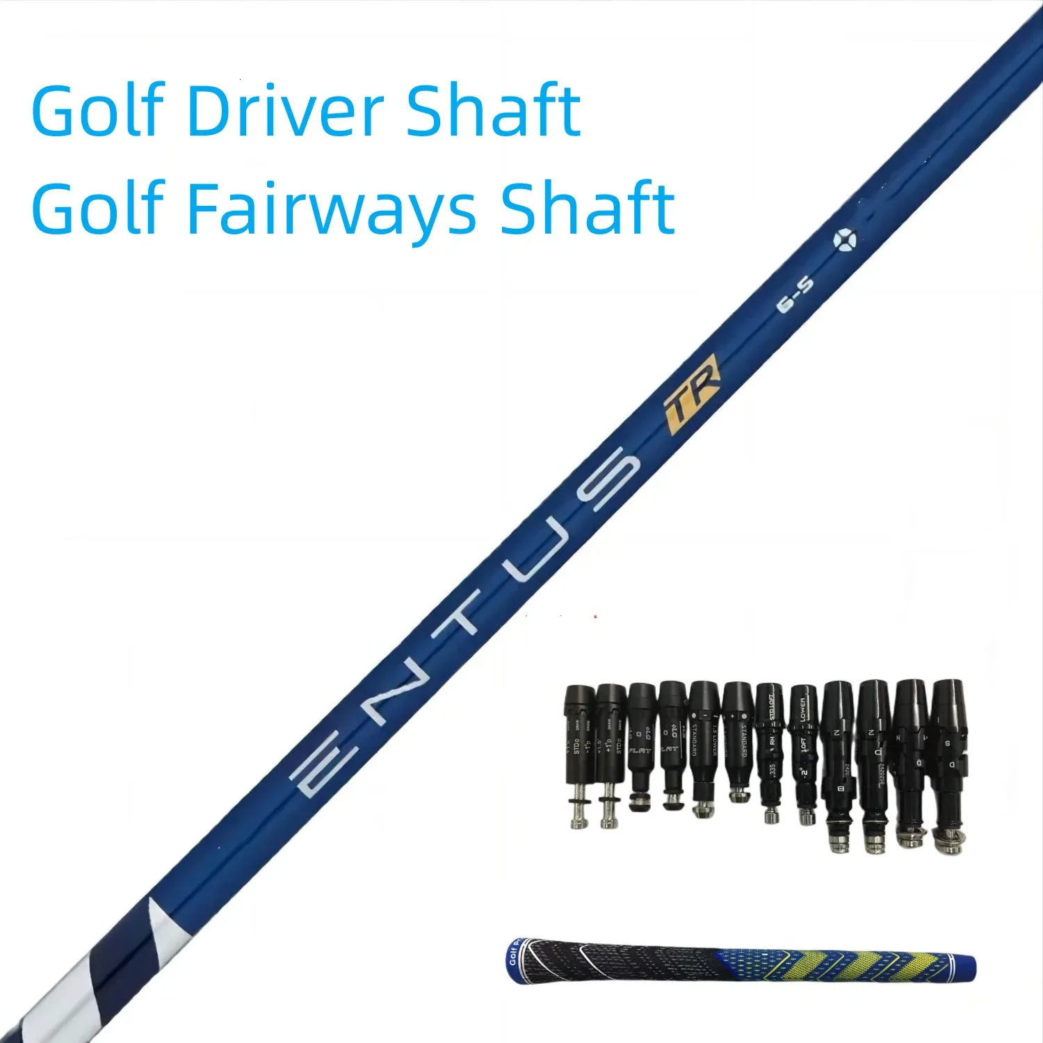 Blue/Black TR 7S/7X Graphite Golf Club Shaft With Driver And Fairway