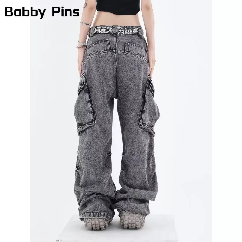 【SATIIIZ】Tyke Vintage Cargo Denim Pants DHgate.com:High-Waisted Vintage Mens Cargo Jeans | Wide Leg