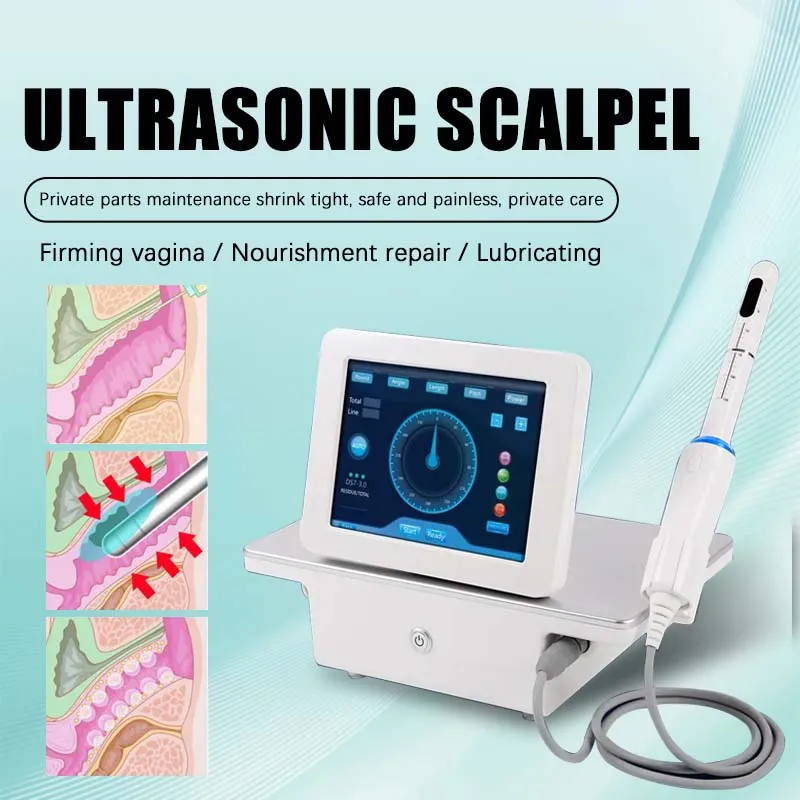 Offres spéciales 2024 !!!Machine HIFU portable à ultrasons focalisés de haute intensité HIFU resserrement vaginal rajeunissement soins de la peau machine de beauté réparation post-partum