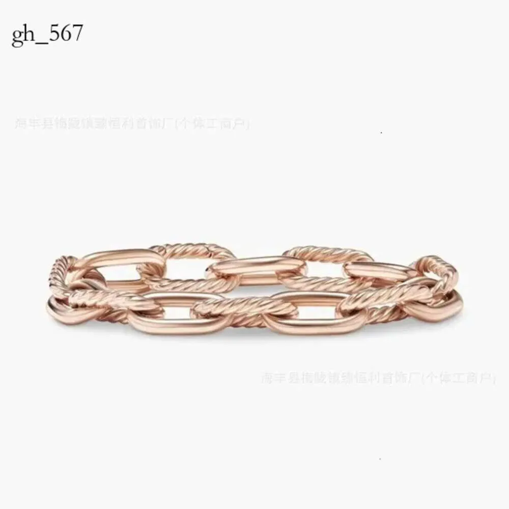 DY Desginer David Yurma Jewelry Top Quality Bracelet Simple and Elegant Popular Woven Twisted Rope Fashion Ring David Bracelet Fashion David 475