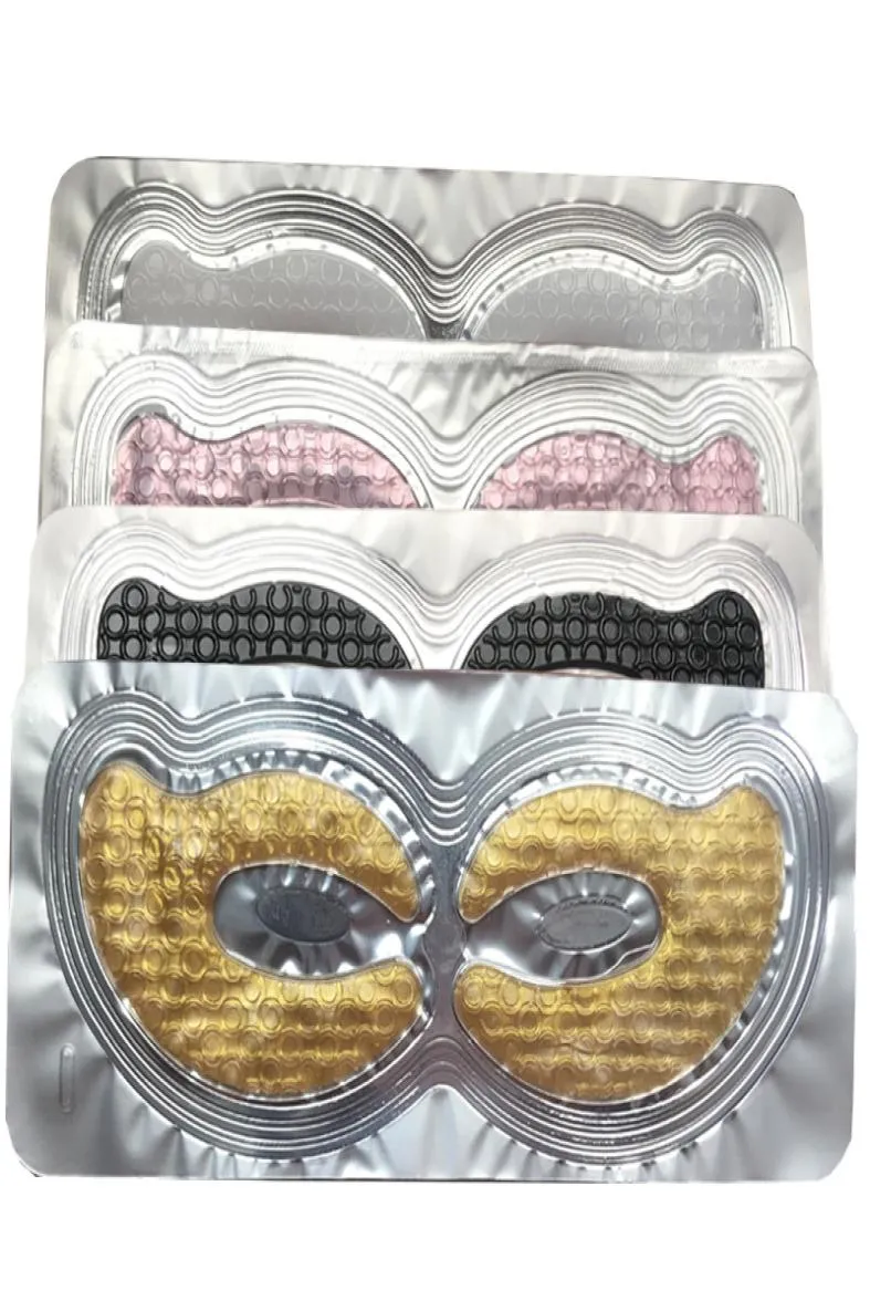 Новейшие коллагеновые кристально глазные маски для глаз для глазных мешков Морщины темные круги осветляют тонкие линии глубокие увлажняющие глазные подушки2062790