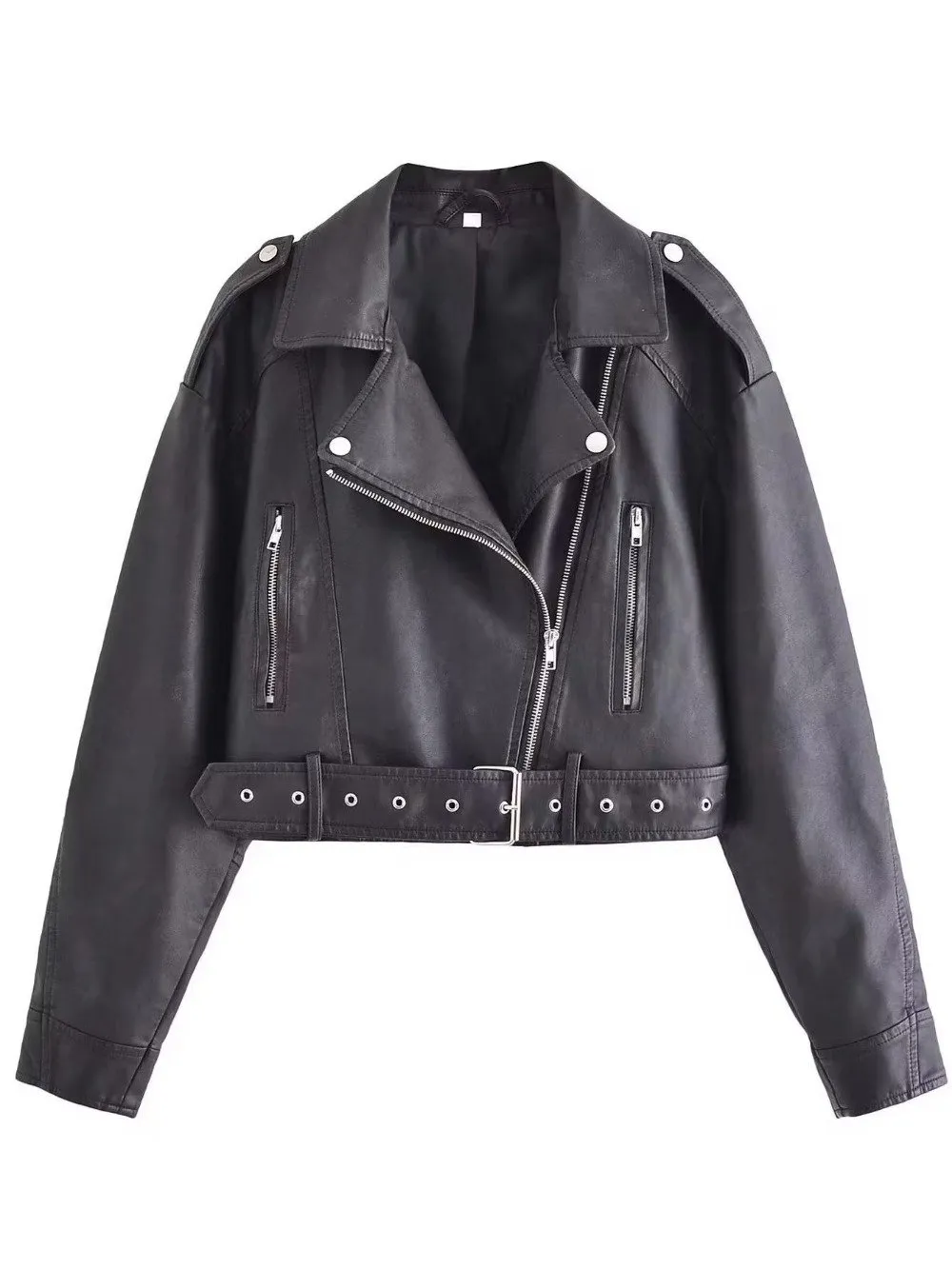 ジャケット・アウター Fake Leather Jacket/cizatto Zita Faux-Leather Moto Jacket | GUESS Factory