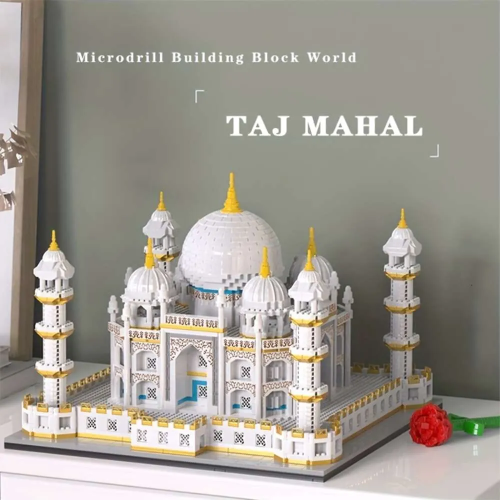 4036pcs Kleine T Mahal Castle Model, Bouwstenen Gemonteerd Collectie Speelgoed, Ornamenten Cadeaus voor Vrienden Familie