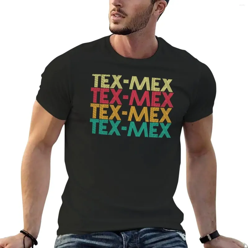 Herrpolos vintage retro Tex-Mex T-shirt Sommarkläder Top Big and Tall T-skjortor för män