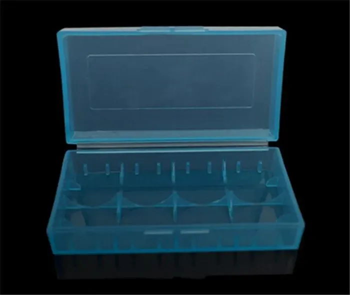 Portable Plastic Battery Case Box Safety Holder Storage Container pack batteries for 2*18650 or 4*18350 lithium ion battery