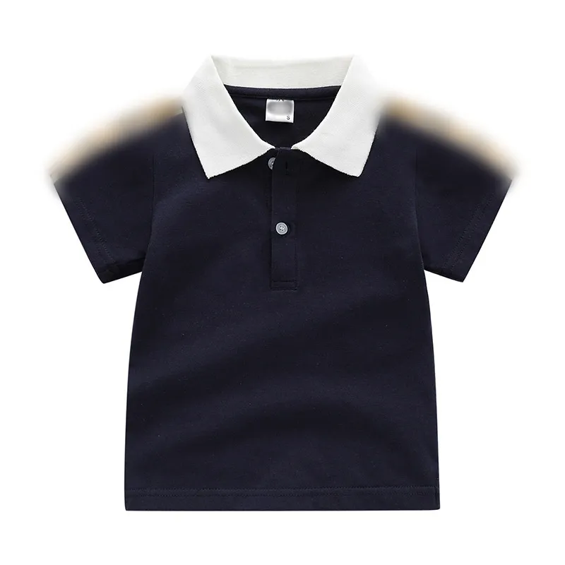 Little Boys POLO Shirts Toddler Girls Lapel Letter Printed Short Sleeve Tops Fashion Children Casual Tees Kids Designer Clothes Z7402 From 64 86 DHgate