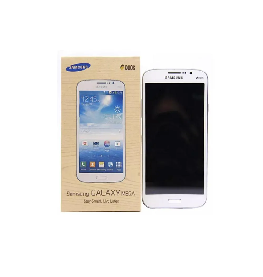 Gerenoveerde Samsung Galaxy Mega 58 inch I9152 i9152 smartphone 15GB8GB 80MP WIFI GPS Bluetooth WCDMA 3G 2G ontgrendelde mobiele telefoon6774223