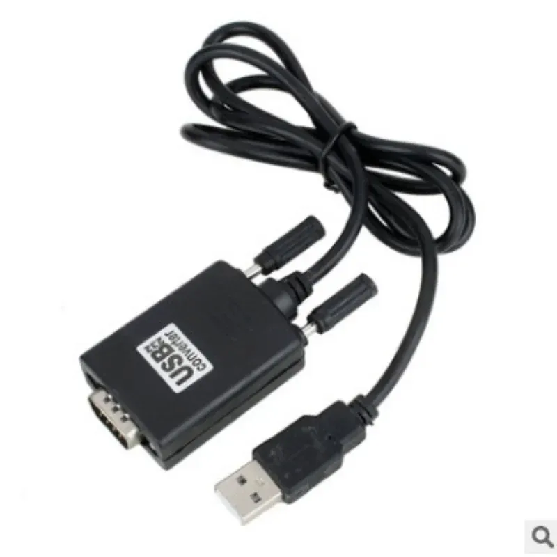 Новый 2024 USB от 2,0 до RS232 Serial DB9 9 -контактный кабель мужского преобразователя Черный 0,8 м 1 Адаптер порта для переключателей маршрутизаторов Cisco