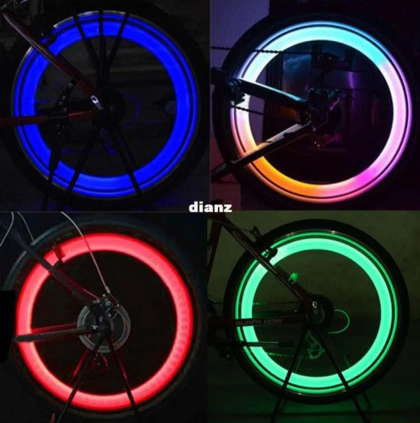 Mode Vogue vélo lumineux vélo vélo voiture roue pneu pneu lumière LED Lamp5406758