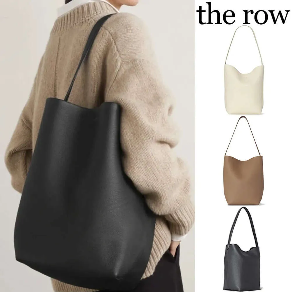 The Row 3 Sister Park Base Bag for Womanender Handbag Designer Womens Luxurys Bucket Mens أصلي Pochette Crossbody Clutch