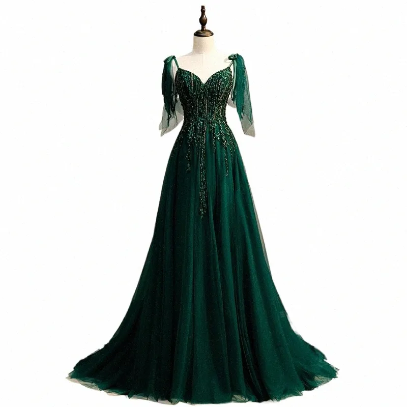 green emerald velvet dress Emerald Green Prom Dress evening dress cg17619 main image 0