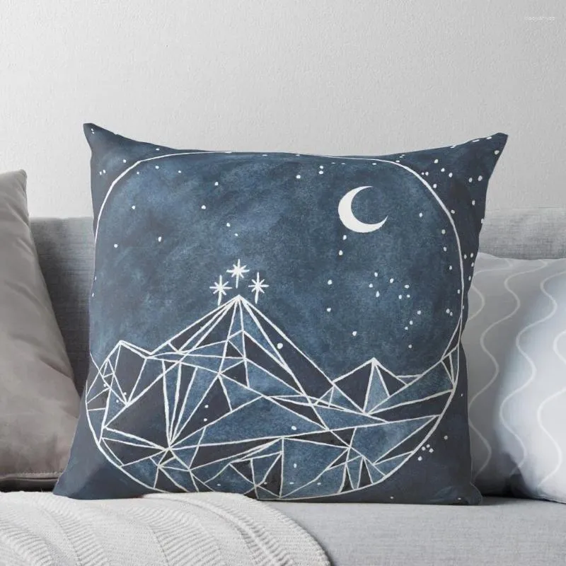 Pillow Night Court Moon And Stars Throw Anime Girl Christmas Cases Pillowcases For Pillows Luxury Sofa S