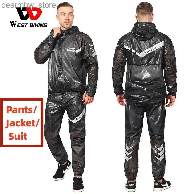 Велосипедные куртки в западном стиле, комплект велосипедной куртки MTB, мужской водонепроницаемый ветрозащитный плащ, светоотражающие брюки из джерси, комплект велосипедной одежды24329