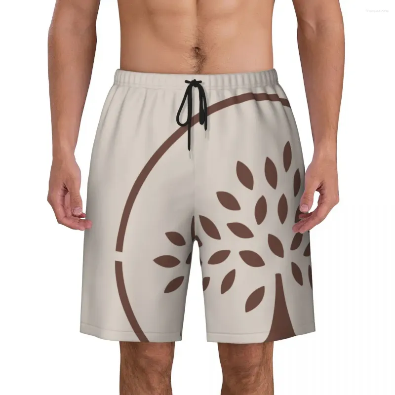 Pantaloncini da uomo da uomo Board Abstract Tree K-Kates Costume da spiaggia casual Moda di lusso S-Spades Sport traspiranti Pantaloni corti taglie forti