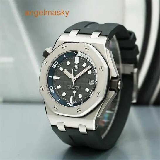 AP Ikoniczny na nadgarstku Watch Royal Oak Offshore Series Certyfikat 42 mm Automatyczne mechaniczne męże Watch 15720st
